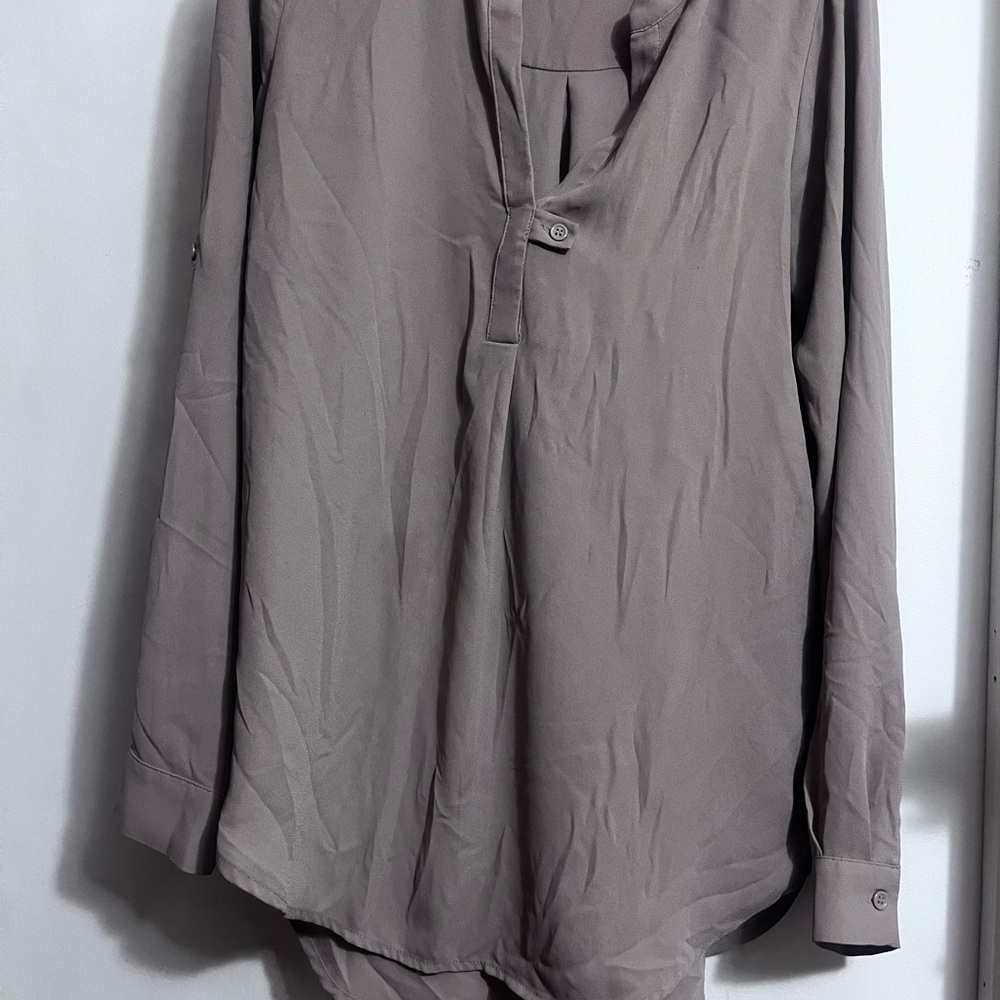 Anthropology Pleione Long Sleeve Blouse Sz XS Women - Picture 2 of 7